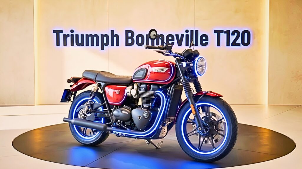 Triumph Bonneville T120: La roadster clásica moderna con estilo elegante y rendimiento suave