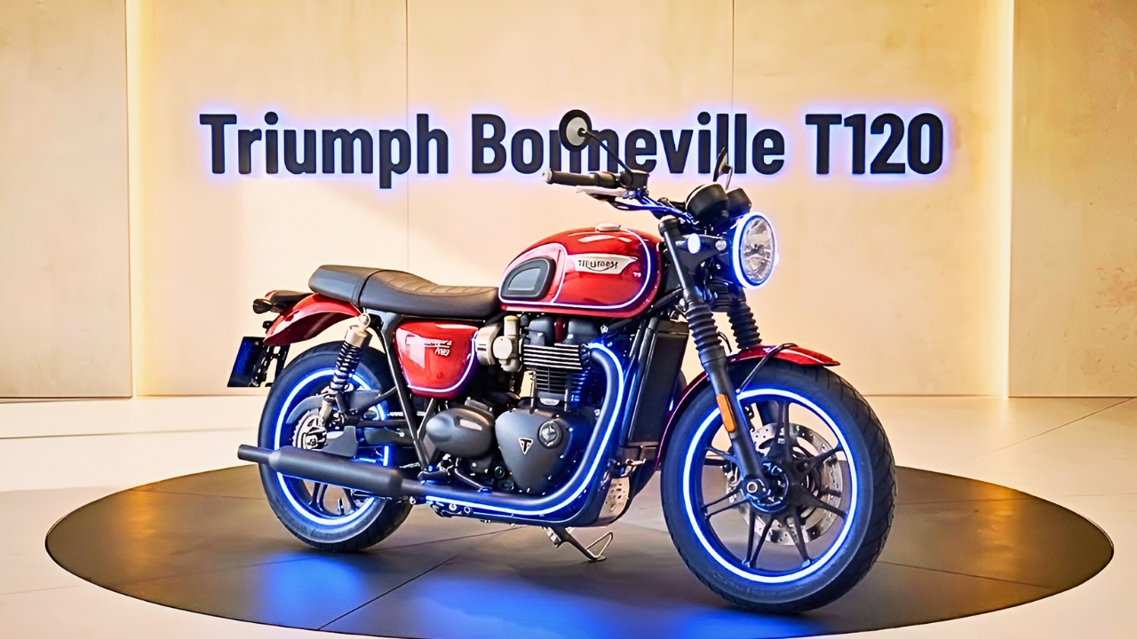 Triumph Bonneville T120: La roadster clásica moderna con estilo elegante y rendimiento suave