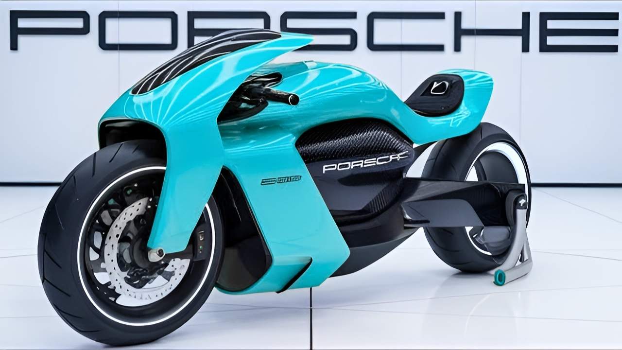 Porsche Viper 119 Eléctrica Concepto: Motocicleta Futurista con Diseño Aerodinámico, Tecnología Avanzada y Rendimiento de Alta Potencia