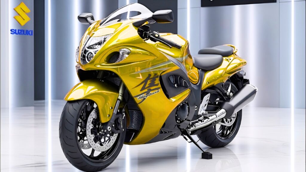 Suzuki Hayabusa Roja: La Moto Deportiva Legendaria con Diseño Aerodinámico y Rendimiento Extremo que Domina la Carretera