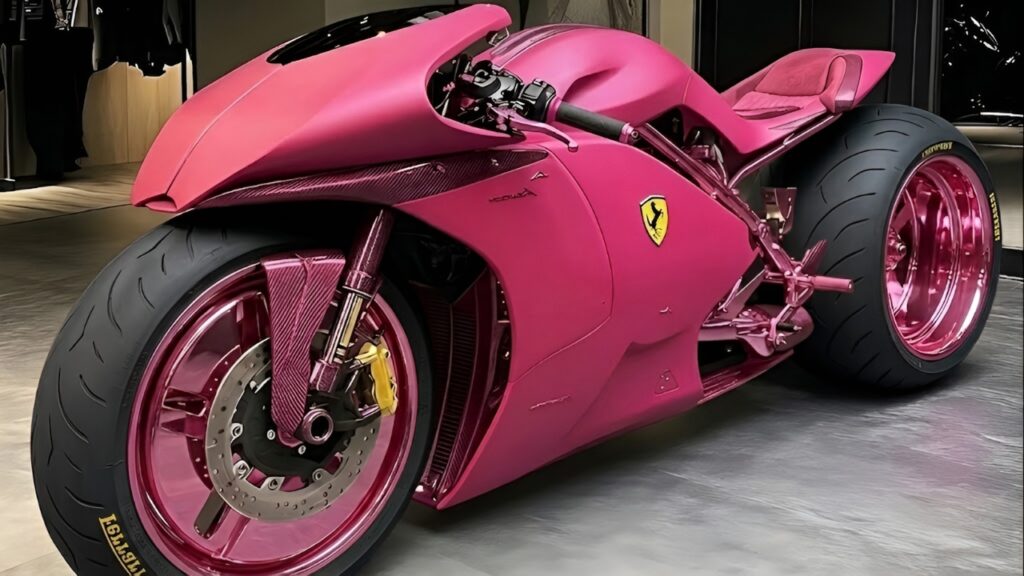 Motocicleta Ferrari 2026: Diseño Exótico y Potencia de Alto Rendimiento