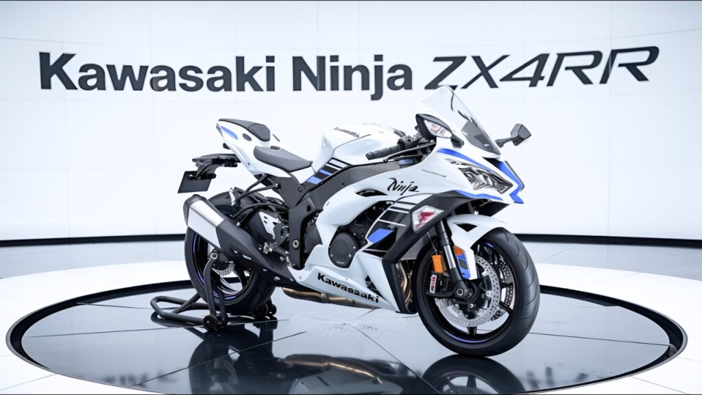 Kawasaki Ninja ZX-4RR: Motocicleta Deportiva de Alto Rendimiento con Motor de Cuatro Cilindros, Diseño Agresivo y Tecnología de Competición