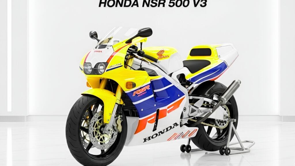 Honda NSR 500 V3 2026: Motocicleta Deportiva de Inspiración MotoGP con Diseño Futurista, Rendimiento Extremo y Tecnología de Competición Avanzada