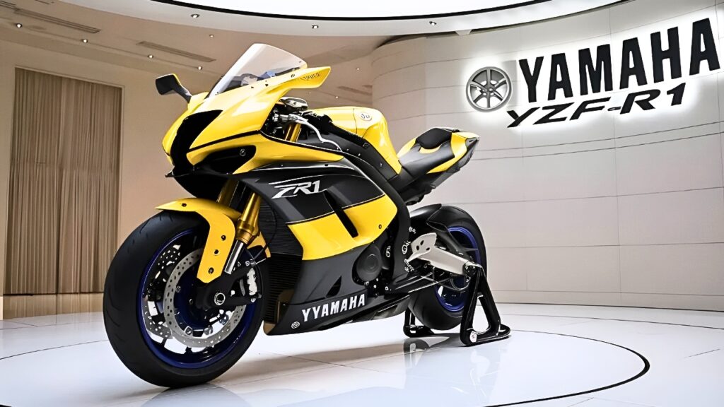 Yamaha YZF‑R1: moto deportiva de alto rendimiento con diseño agresivo y velocidad extrema