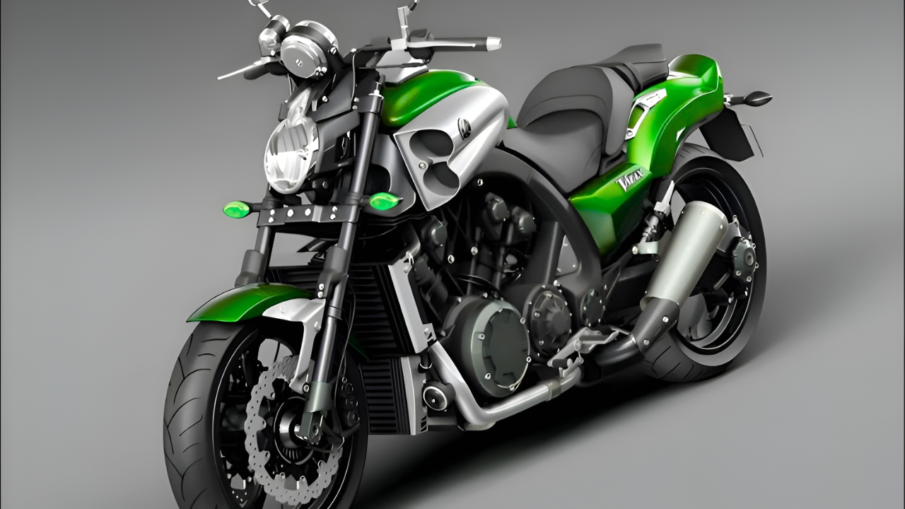 Yamaha VMax 2026: Modelo 3D Detallado de Moto Deportiva