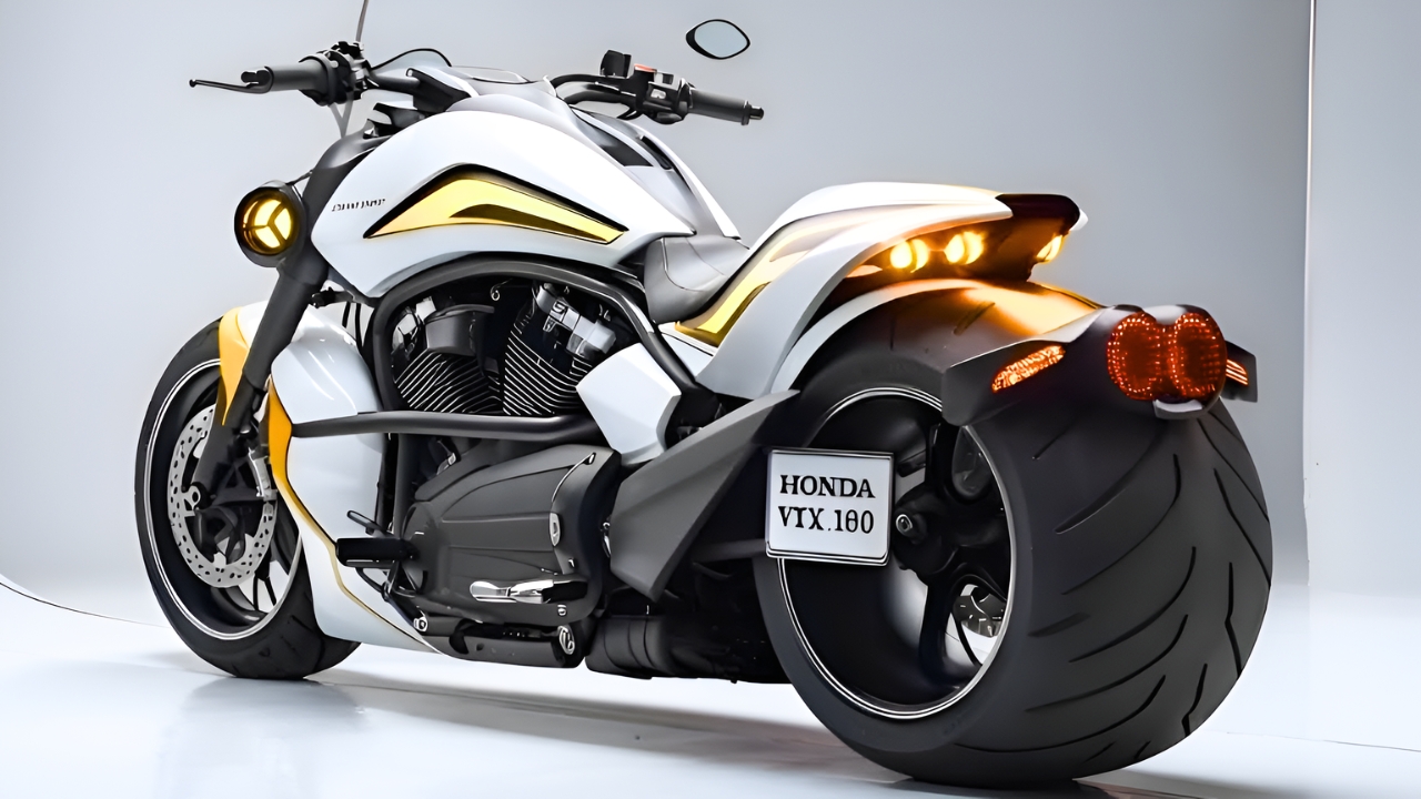 Honda VTX 1800 Futurista: Moto Cruiser Concept con Diseño Moderno y Potente