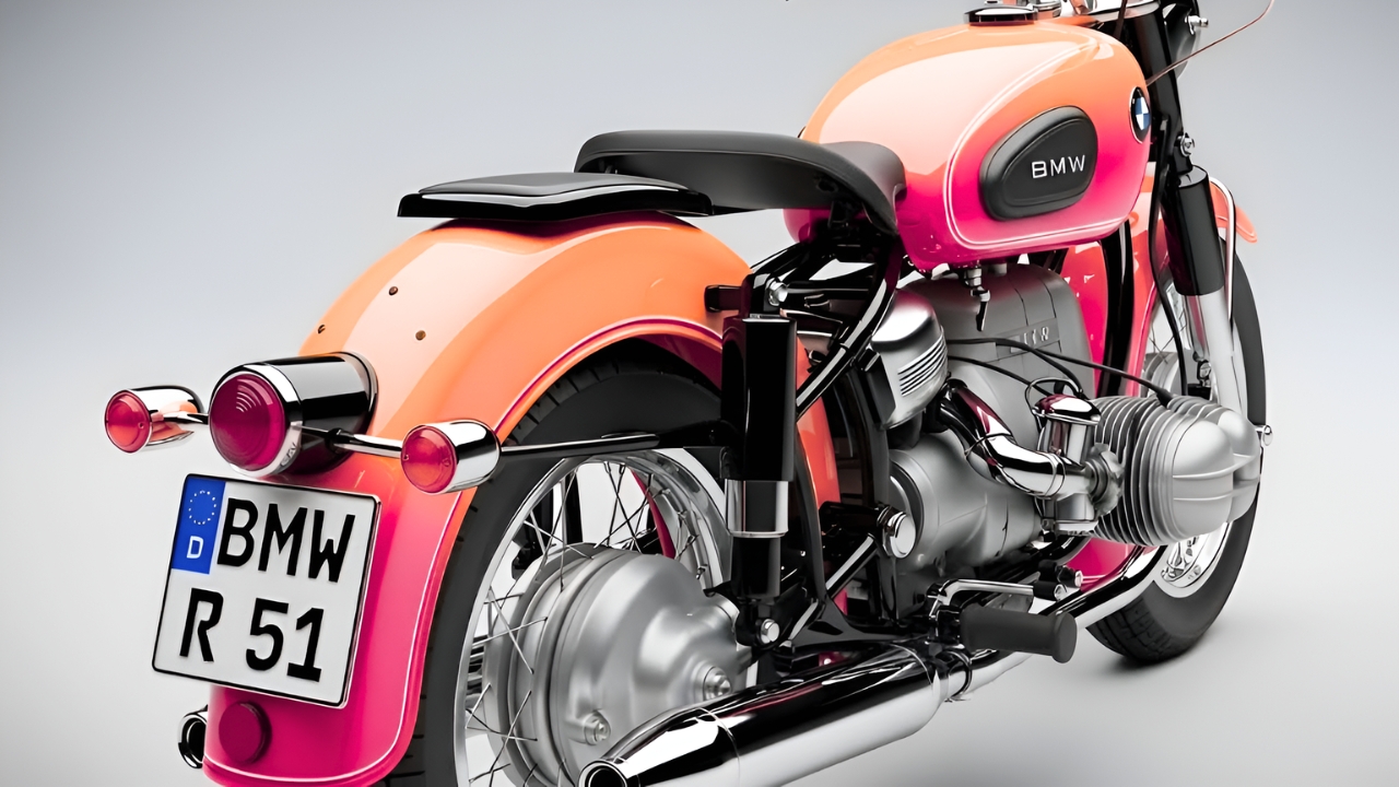 BMW R51 Clásica: Moto Vintage de Colección con Diseño Elegante y Histórico