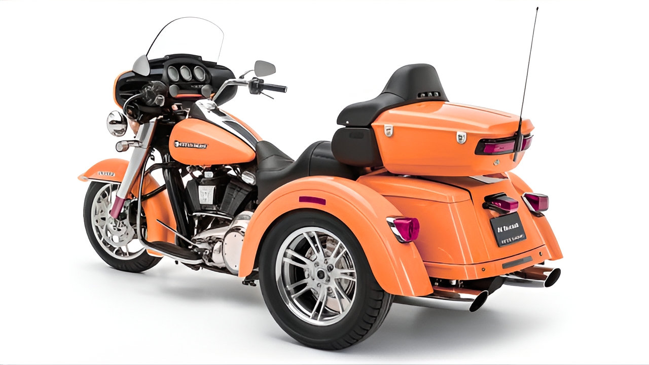Harley-Davidson Tri Glide Ultra: Moto de Tres Ruedas para Viajes Largos y Máximo Confort