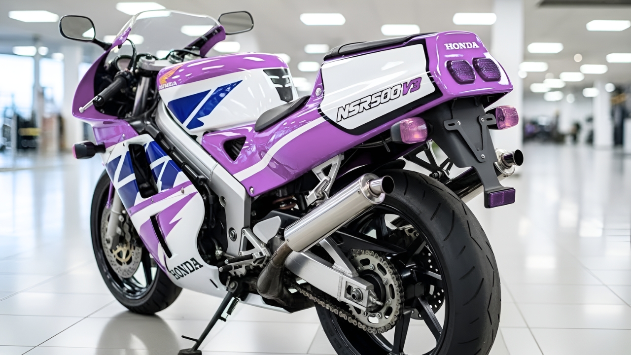 Honda NSR250R: Moto Deportiva Clásica con Alto Rendimiento y Diseño Icónico