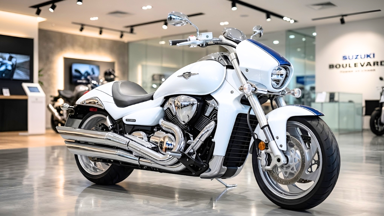Suzuki Boulevard M109R: Moto Cruiser de Alto Rendimiento con Estilo Elegante