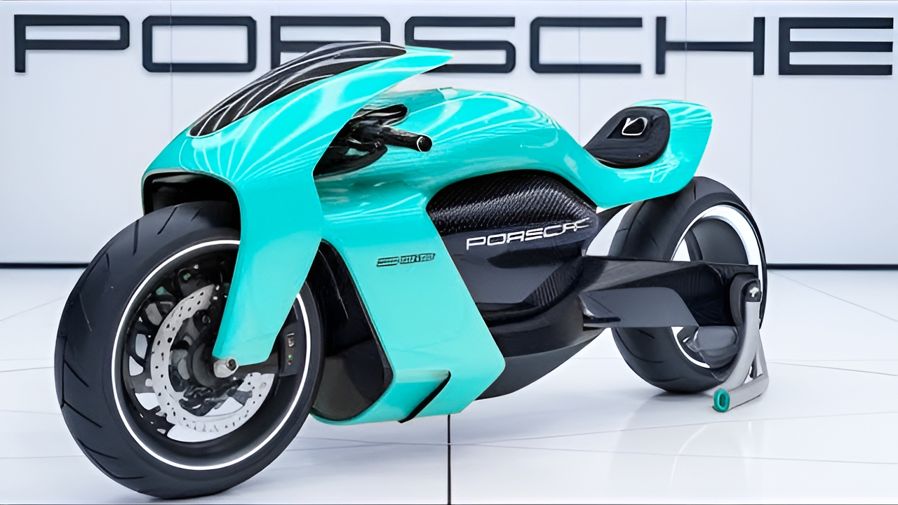 Porsche Café Racer: Concepto de Moto con Estilo Vintage y Tecnología Moderna