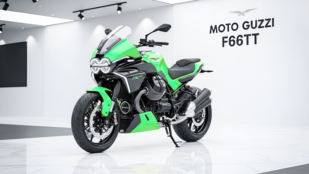 Moto Guzzi F66TT 2026: Nueva Moto Aventurera Potente con Estilo Italiano